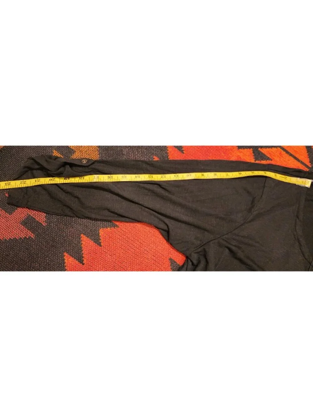 NEW Faded Glory Black Lace-Up Tunic Top and 2 Basic Black Super Soft TEES. 3X - Picture 9 of 16